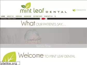 mintleaffortworthdentist.com