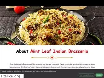 mintleafindianbrasserie.com