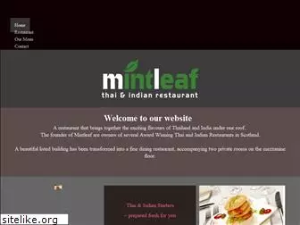 mintleafrestaurant.co.uk
