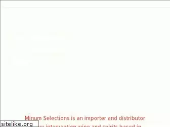minumselections.com