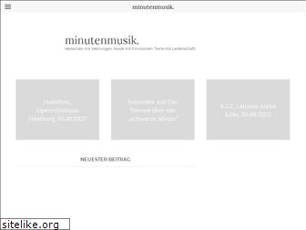 minutenmusik.de