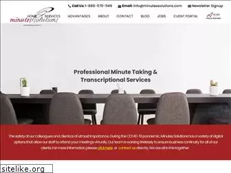 minutessolutions.com