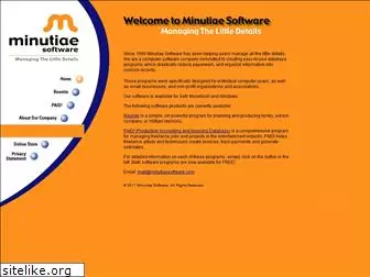 minutiaesoftware.com