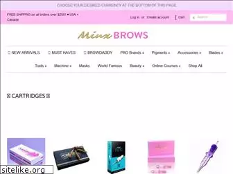 minxbrows.com