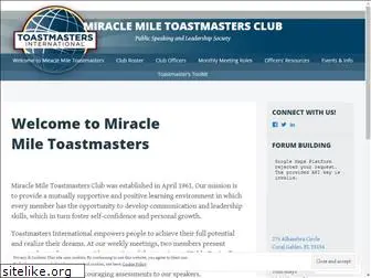 miraclemiletoastmasters.com