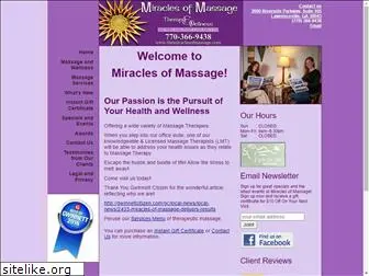 miraclesofmassage.com