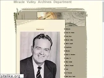 miraclevalleyarchives.org