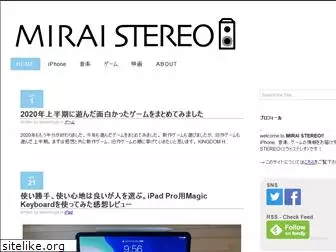 mirai-stereo.net