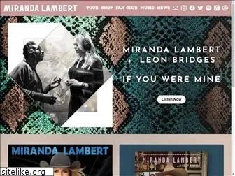 mirandalambert.com