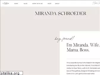 mirandaschroeder.com