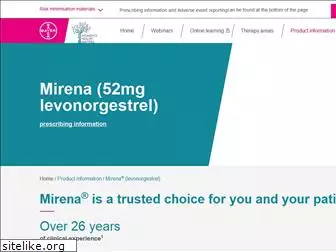 mirena.com