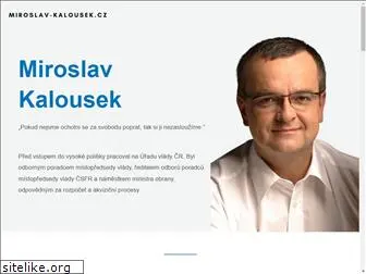 miroslav-kalousek.cz