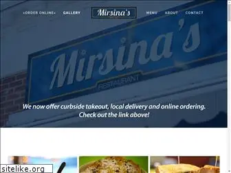 www.mirsinasrestaurant.com