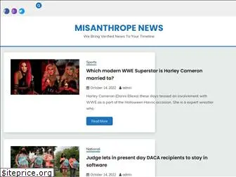 misanthropenews.com