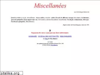 miscellanees.com