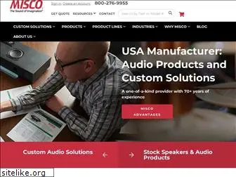 miscospeakers.com