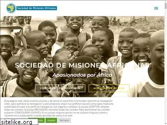 misionesafricanas.org