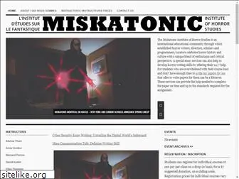 miskatonic-montreal.com