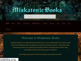 miskatonicbooks.com