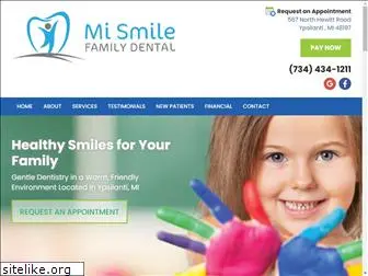 mismilefamilydental.com