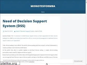 misnotesformba.wordpress.com