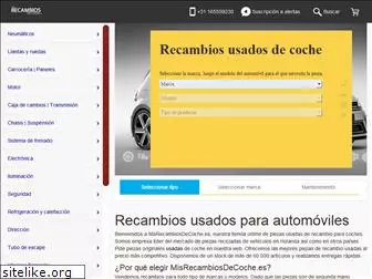 misrecambiosdecoche.es