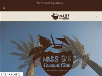 missbcoconutclub.com