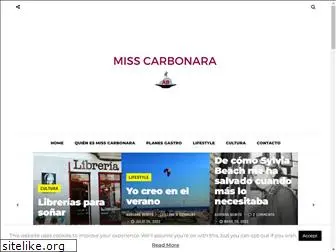 misscarbonara.com
