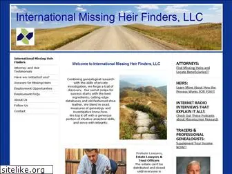 missingheirfinders.com