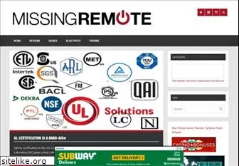 missingremote.com