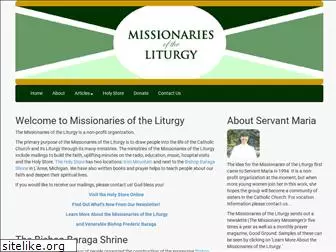 missionariesoftheliturgy.com