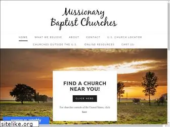 missionarybaptistchurches.org