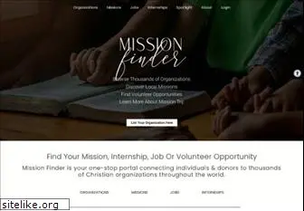 missionfinder.org