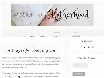 missionofmotherhood.com