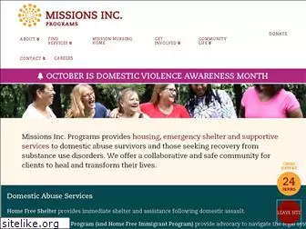 missionsinc.org