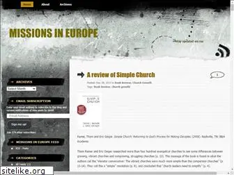 missionsineurope.com