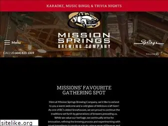 missionspringsbrewingcompany.com