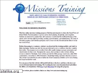 missionstraining.org