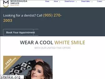 mississaugasmilesdentistry.com