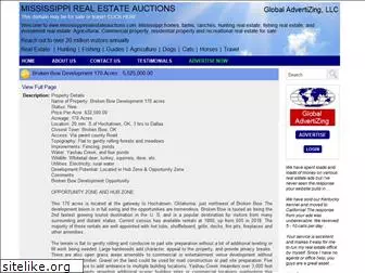 mississippirealestateauctions.com