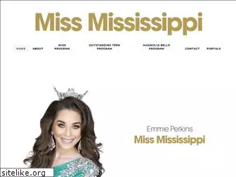 missmississippipageant.com