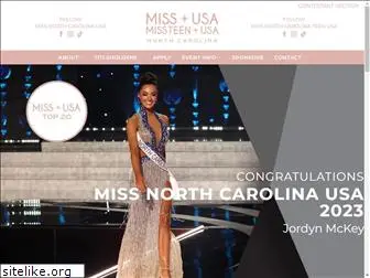 missnorthcarolinausa.com