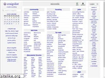missoula.craigslist.org