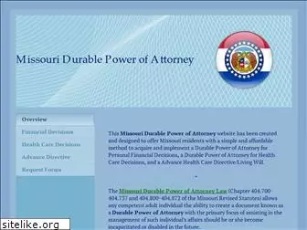 missouridurablepowerofattorney.com