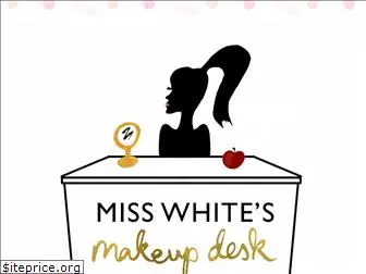 misswhitesmakeupdesk.com