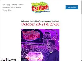 mistergscarwash.com