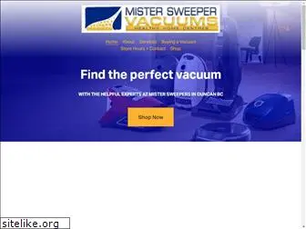 mistersweepervacuums.com