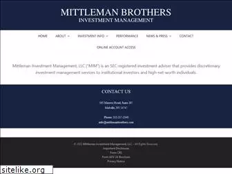 mittlemanbrothers.com