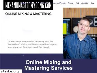 mixandmastermysong.com