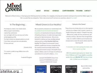 mixedgreenspreschool.com